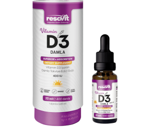 Resavit Vitamin D3 400 IU Damla