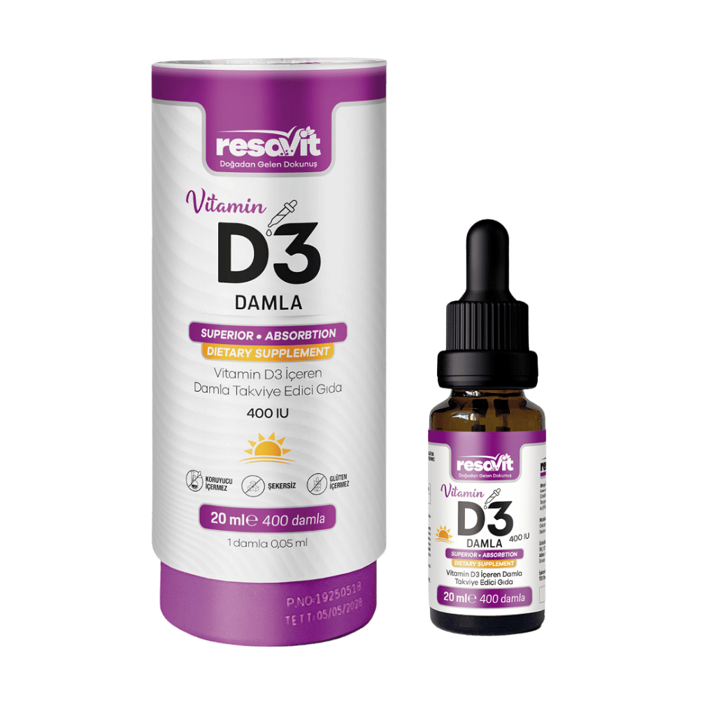 Resavit Vitamin D3 400 IU Damla